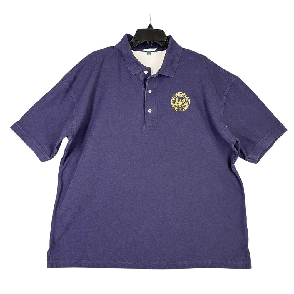 Ronald Reagan 2XL Presidential Library Polo Shirt Embroidered Heritage Classic‎